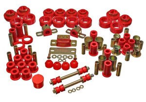 Chevrolet Blazer Suspension Bushing Kit - Energy Suspension - Hyper-Flex - Red - `82-`04